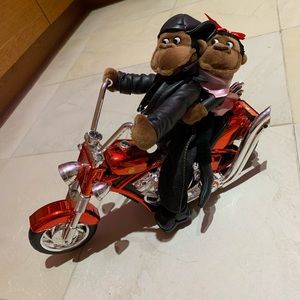 Dandee Singing Motorcycle Monkeys Valentines Day